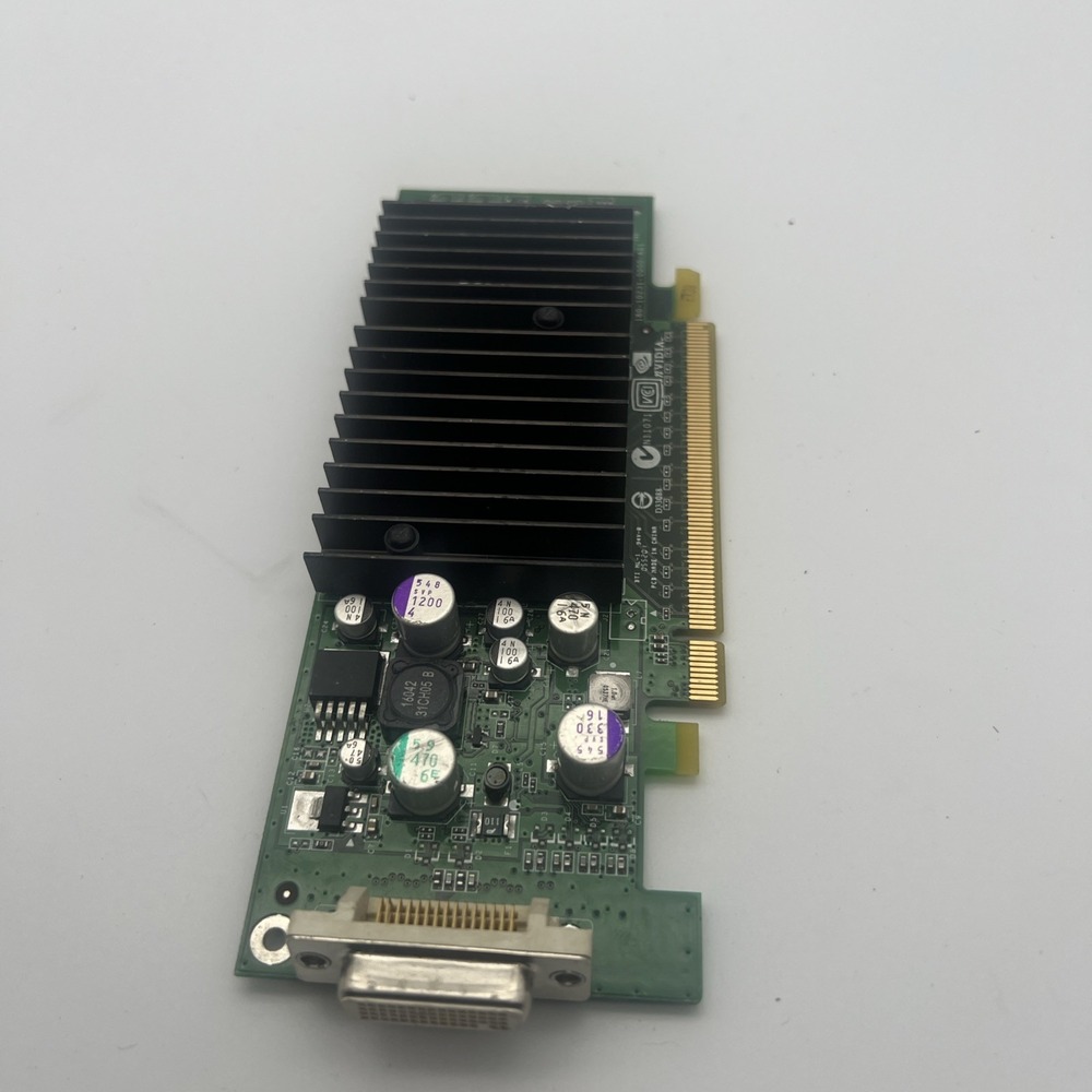 NVIDIA Quadro NVS 280 64MB DDR1 64bit PCIe Graphics Card with DVI Port "Q6G"